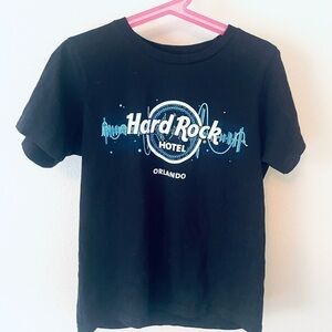 Hard Rock Cafe ORLANDO Glow in the Dark T-shirt, Black Size S 100% cotton